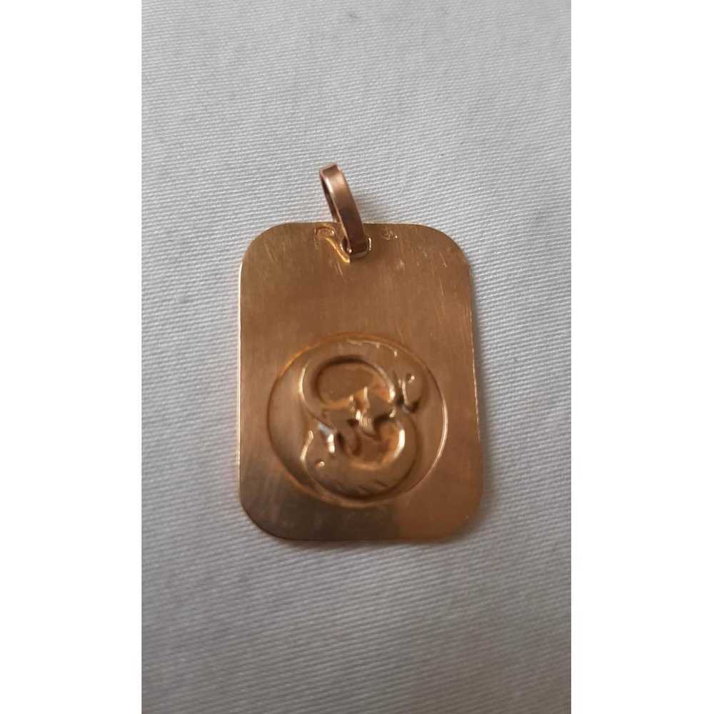 Non Signé / Unsigned Médailles yellow gold pendant - image 3