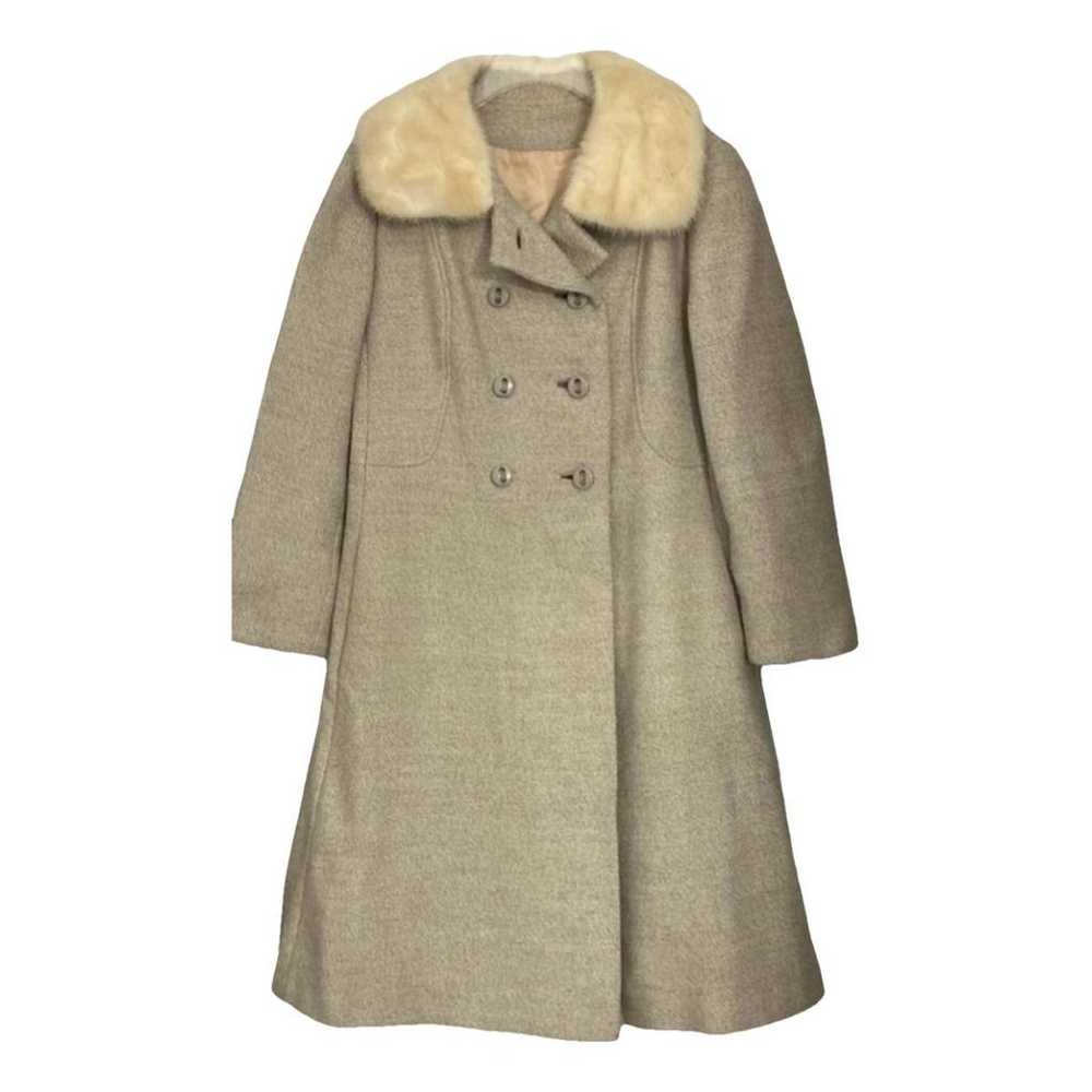 Non Signé / Unsigned Wool trench coat - image 1