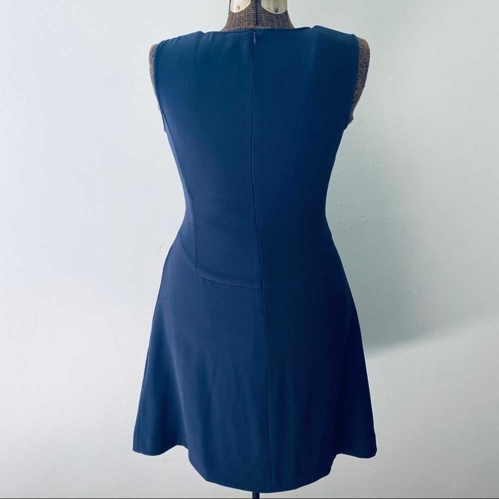 Theory solid navy dress - image 2