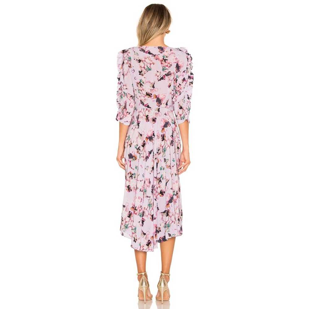 IRO Liky Midi Dress in Lilac Floral Size M - image 3
