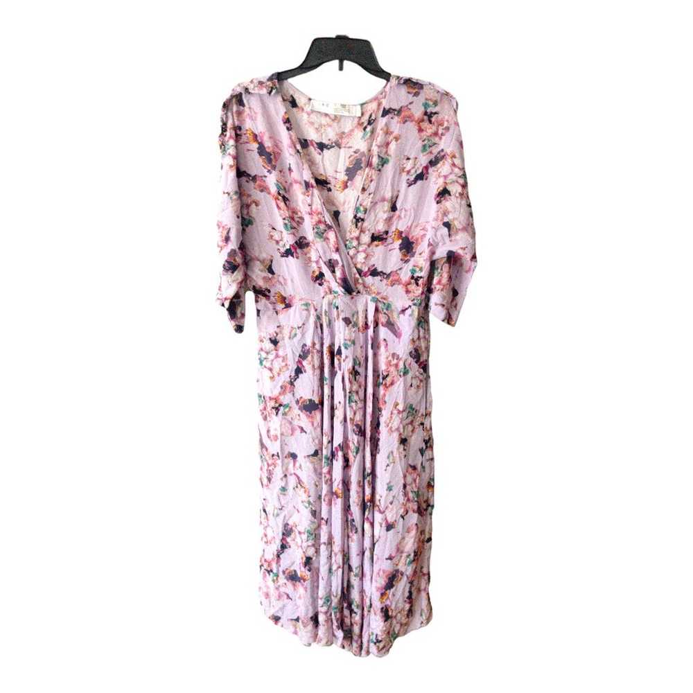 IRO Liky Midi Dress in Lilac Floral Size M - image 4