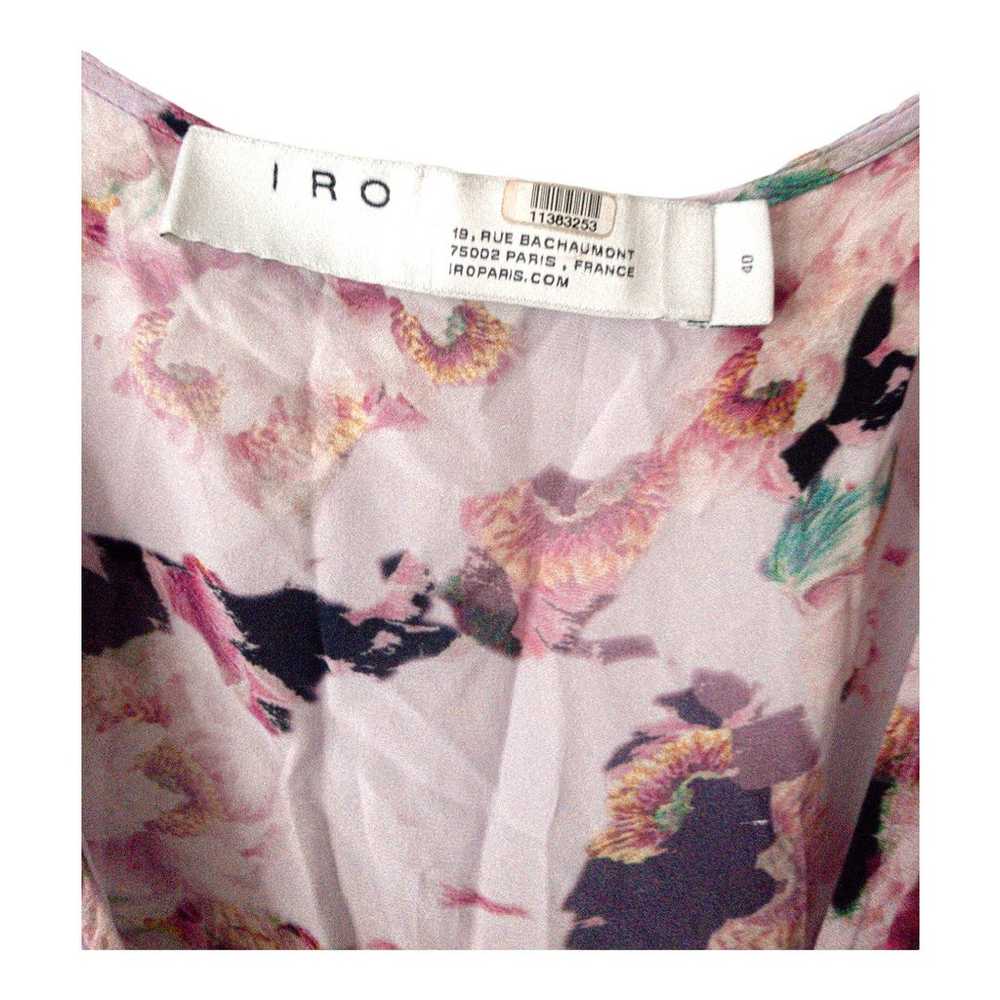 IRO Liky Midi Dress in Lilac Floral Size M - image 5