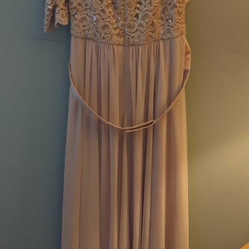 Blush/Mauve Pink Mother of the bride/groom dress - image 5