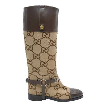 Gucci Leather riding boots - image 1