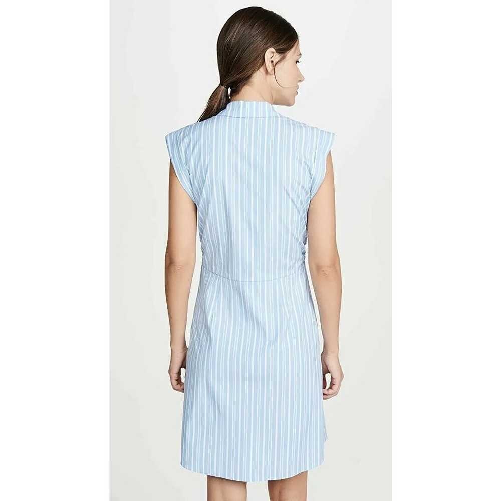Veronica Beard Ferris Striped Dress Blue Multi Si… - image 3