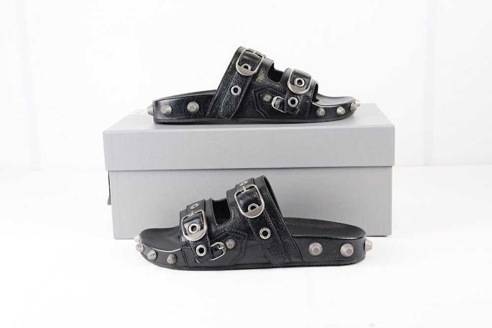 Balenciaga o1rshd Cagole Sandals in Black - image 1