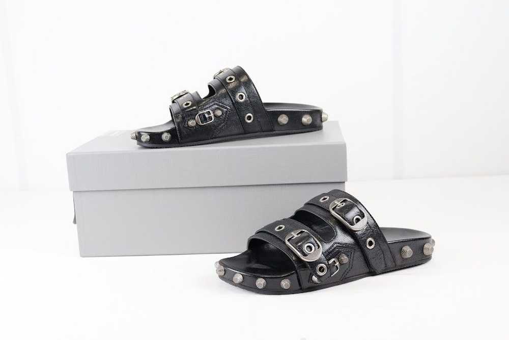 Balenciaga o1rshd Cagole Sandals in Black - image 3