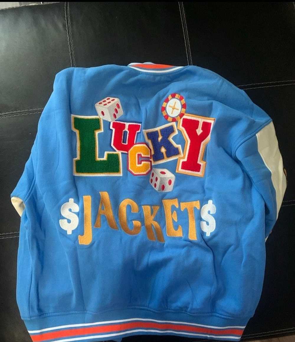 Vintage *VERY RARE** Lucky Varsity Jacket - image 1