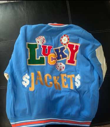 Vintage *VERY RARE** Lucky Varsity Jacket - image 1