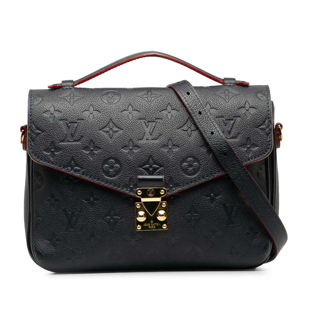 Blue Louis Vuitton Monogram Empreinte Pochette Me… - image 1