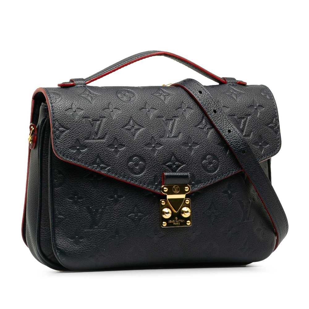 Blue Louis Vuitton Monogram Empreinte Pochette Me… - image 2