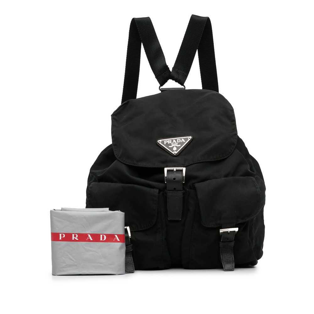 Black Prada Tessuto Backpack - image 10