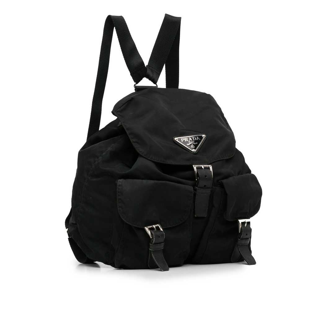 Black Prada Tessuto Backpack - image 2