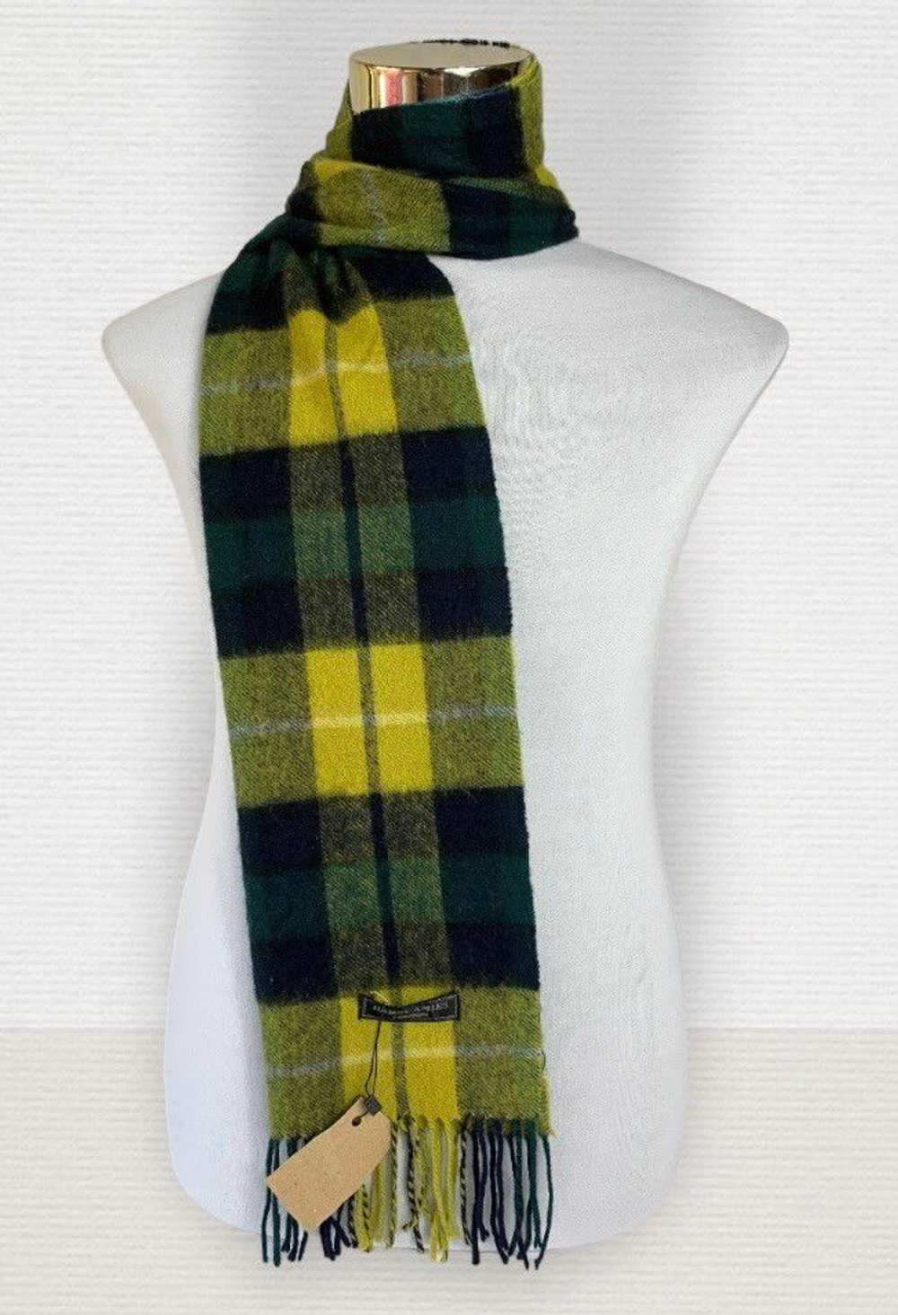 Hardy Amies × Vintage Hardy Amies Scarf / Muffler… - image 2