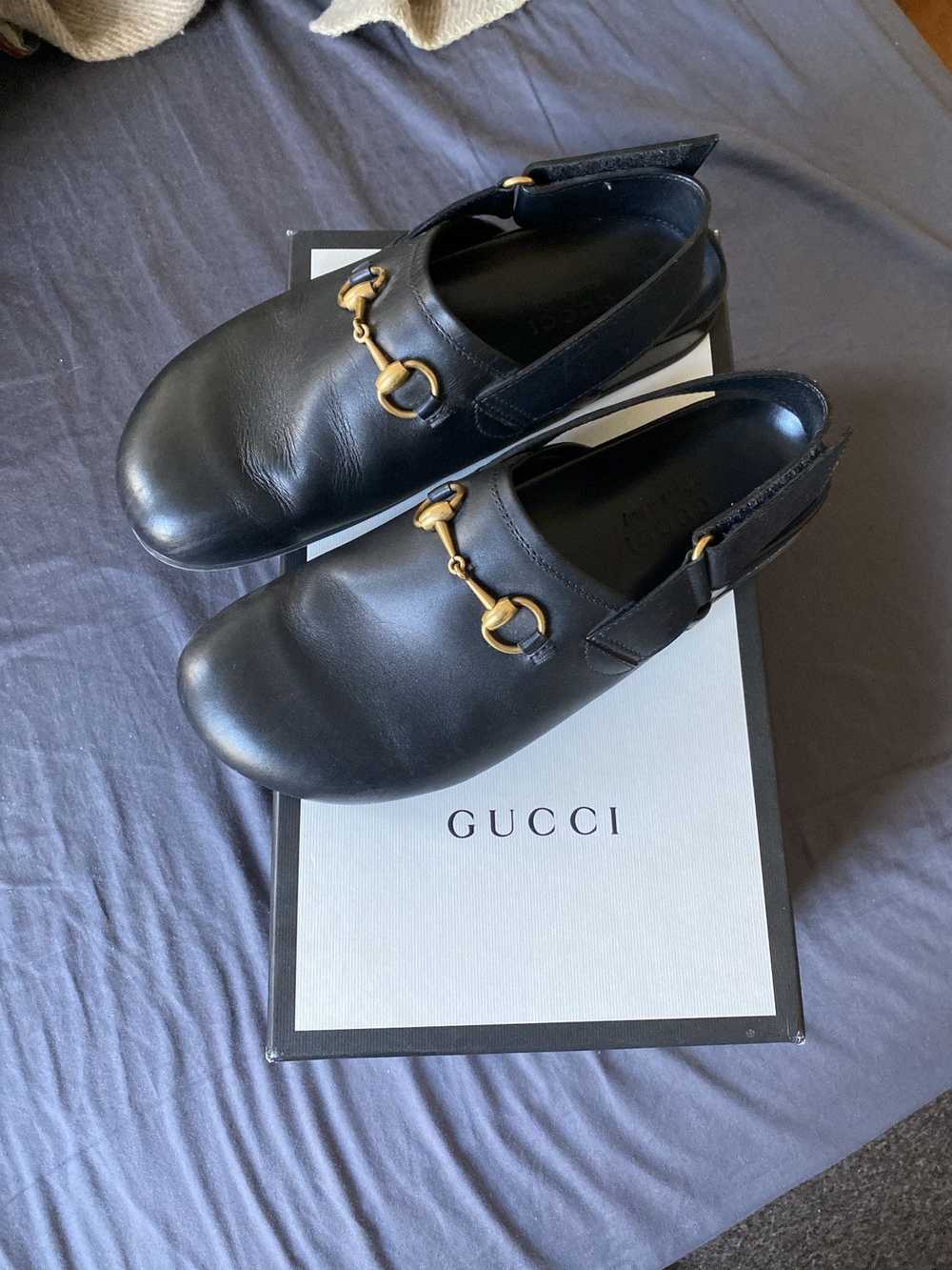 Gucci Gucci Mules Horsebit Sandals - image 1