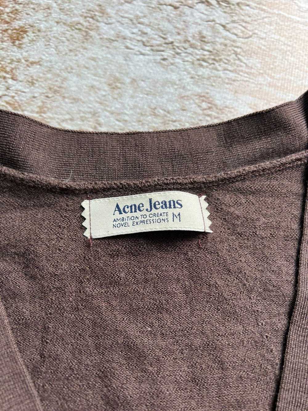 Acne Studios Acne studios vintage cropped wool ca… - image 4