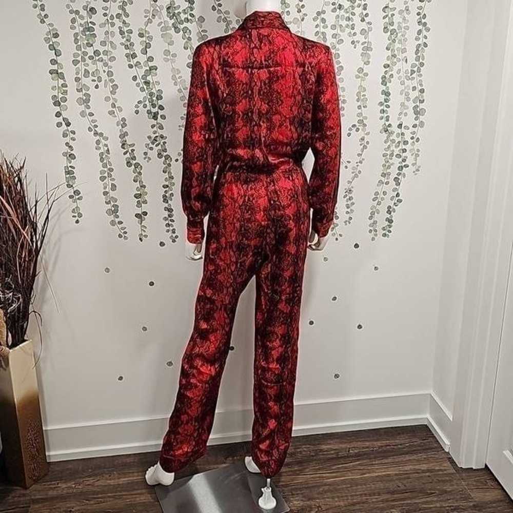 NWOT Ronny Kobo Whitney Snakeskin Jumpsuit - image 7