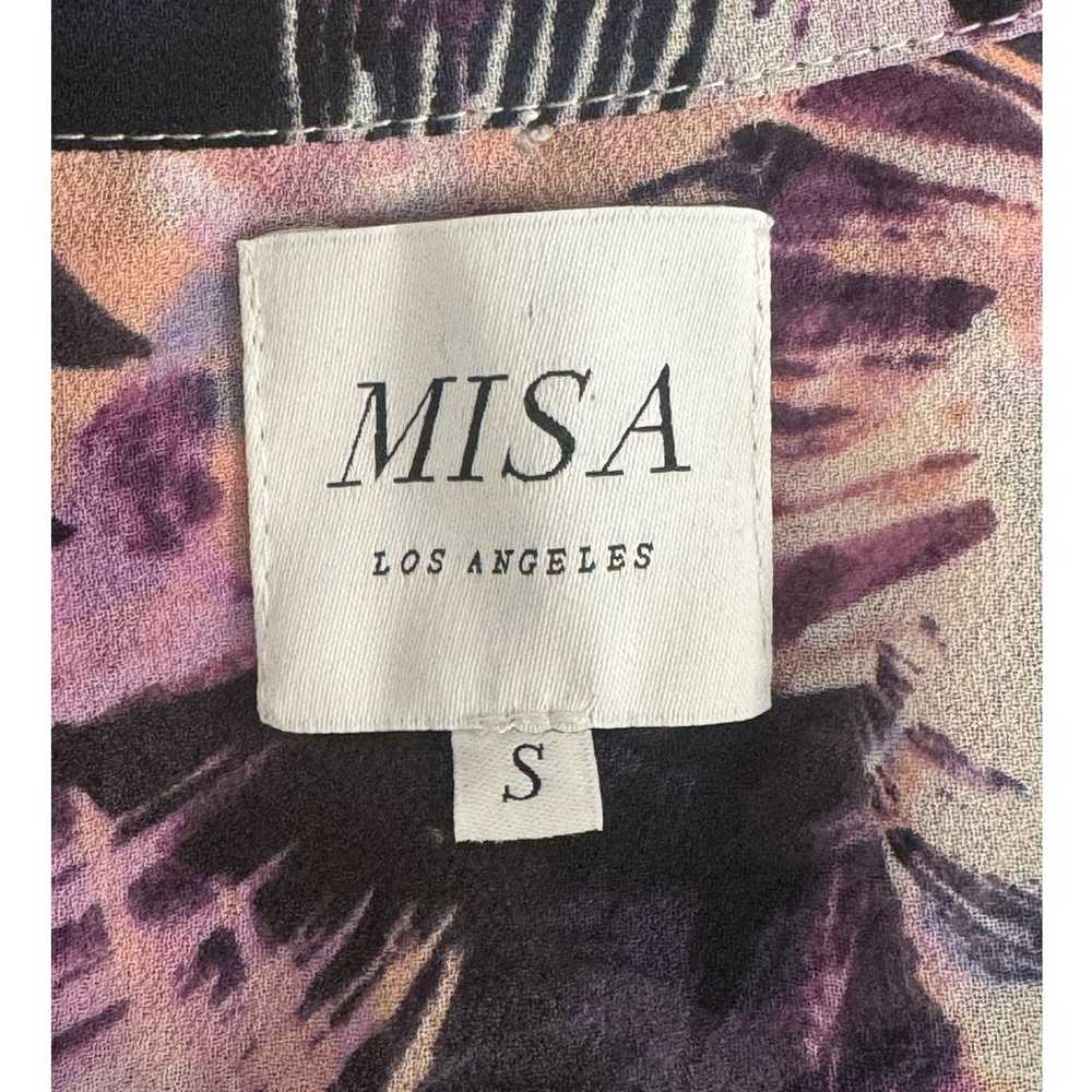MISA Los Angeles Merce Ruffle Neck Tie Midi Dress… - image 9