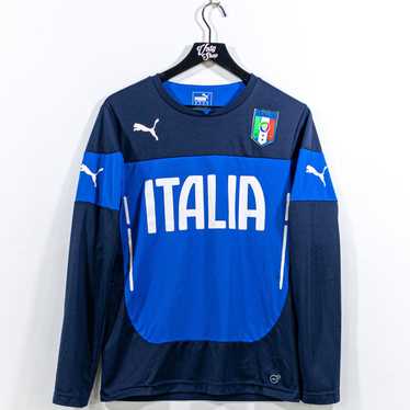 Puma × Soccer Jersey × Vintage Puma Italia Long Sl