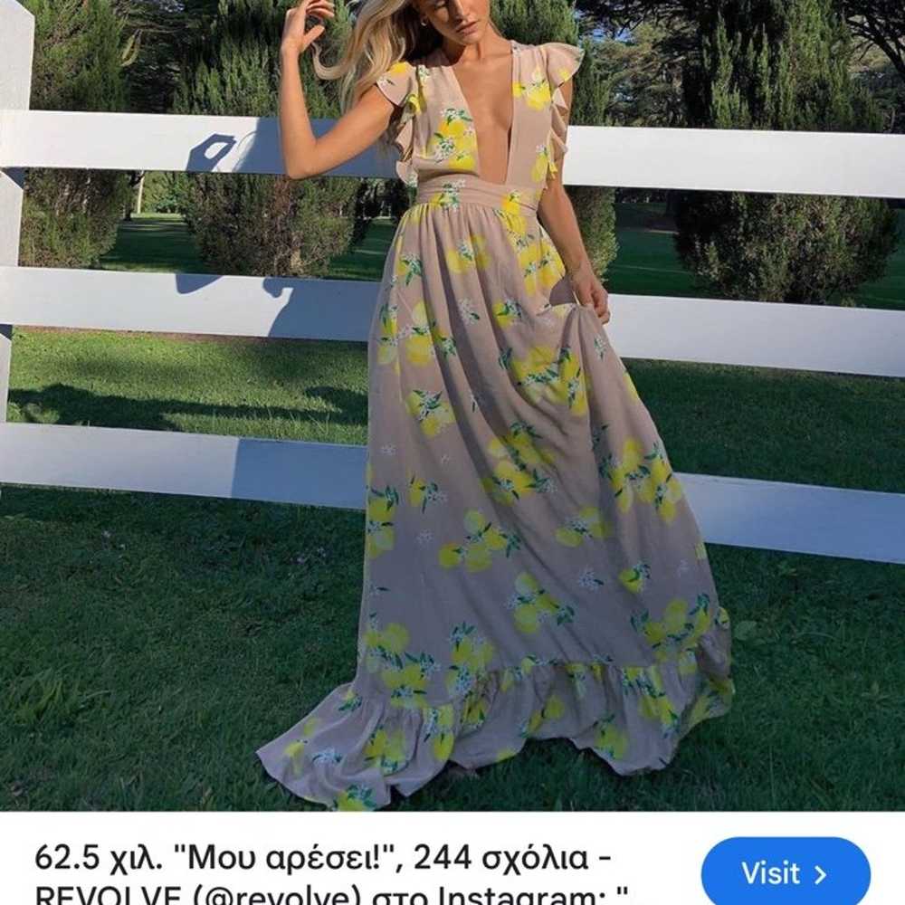 Revolve majorelle sweet pea maxi dress - image 3