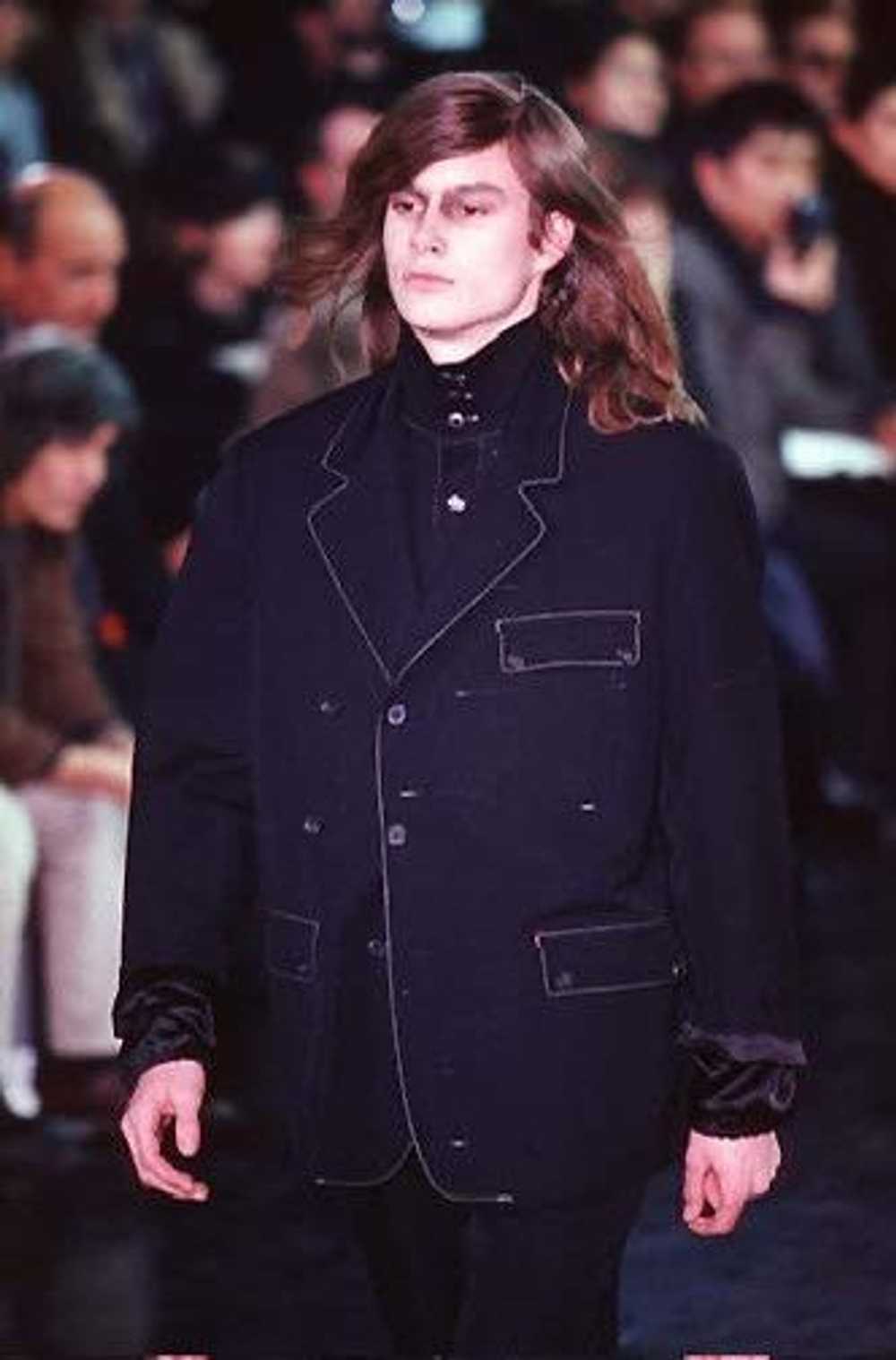 Yohji Yamamoto Pour Homme AW 1997 Contrast Stitch… - image 12