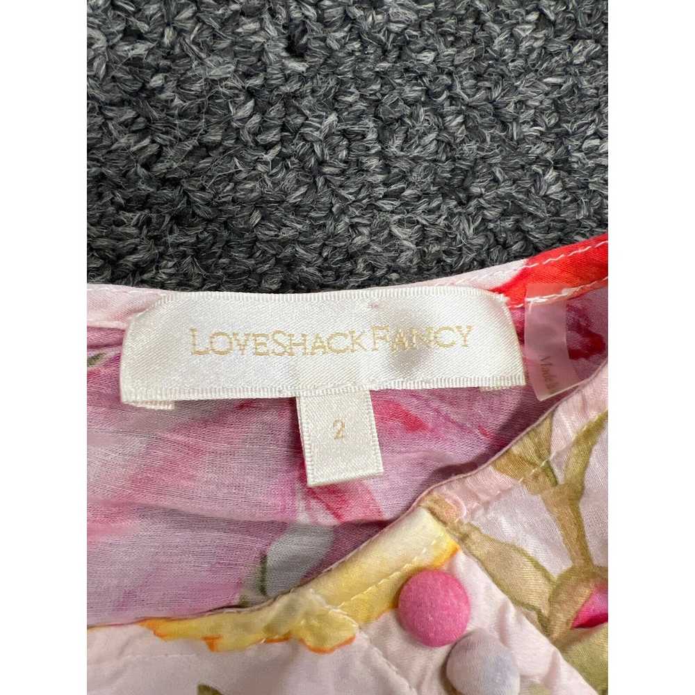 LoveShackFancy Womens Multicolor Teyana Floral Co… - image 10