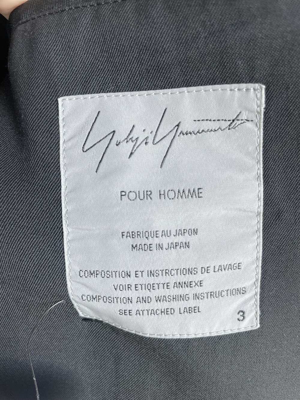 Yohji Yamamoto Pour Homme SS 2000 Seatbelt Jacket - image 3