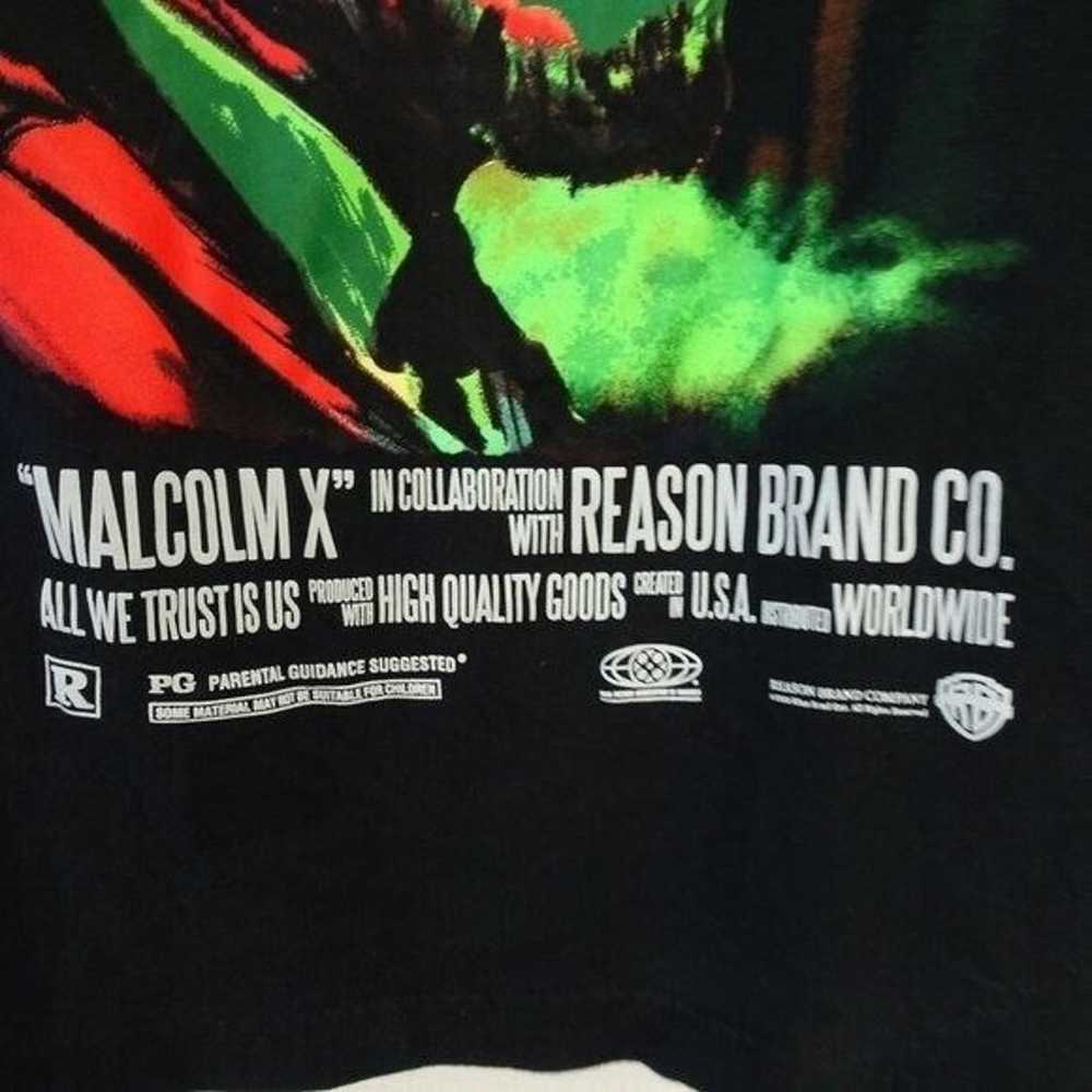 Reason Men's Malcolm X Black Tee 2XL - image 3