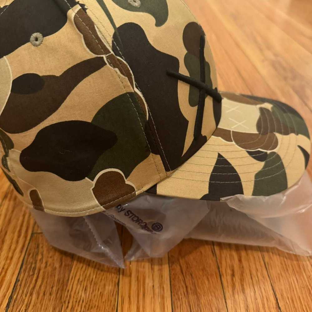 Bape × Kaws Bape x Kaws 1st Camo Fitted Cap - image 6