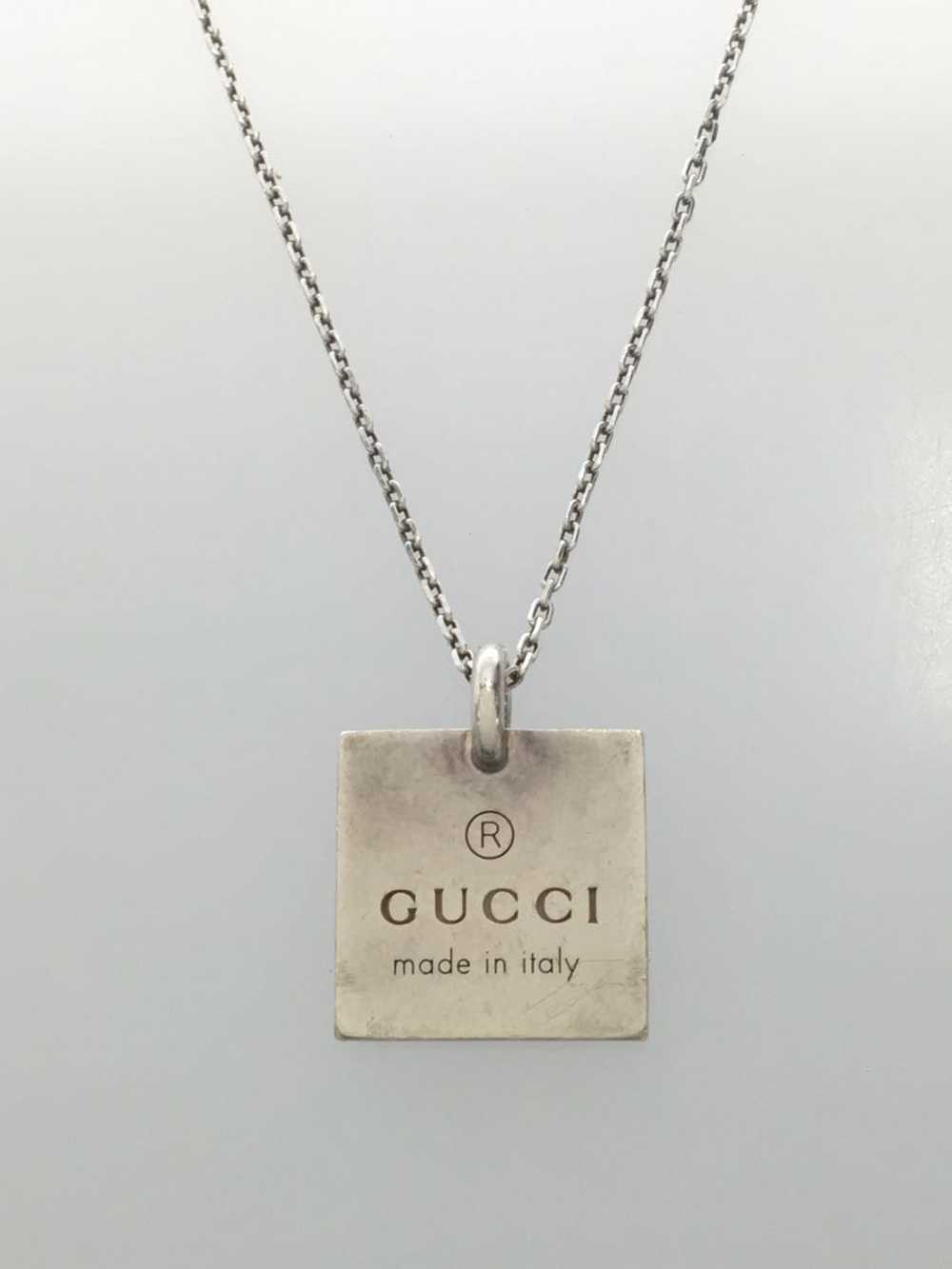 [Japan Used Necklace] Used Gucci Necklace/Sv925/M… - image 1