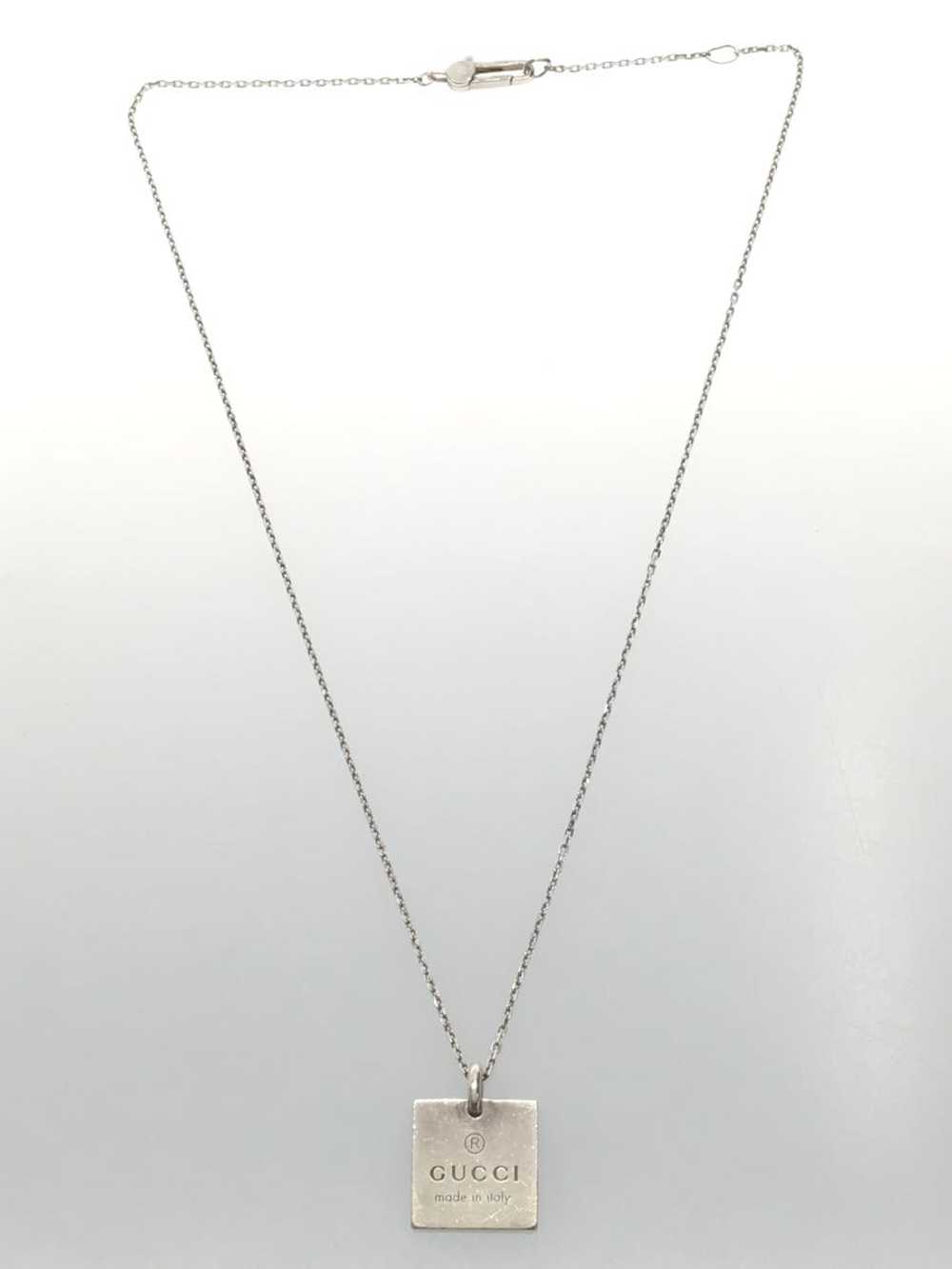[Japan Used Necklace] Used Gucci Necklace/Sv925/M… - image 2