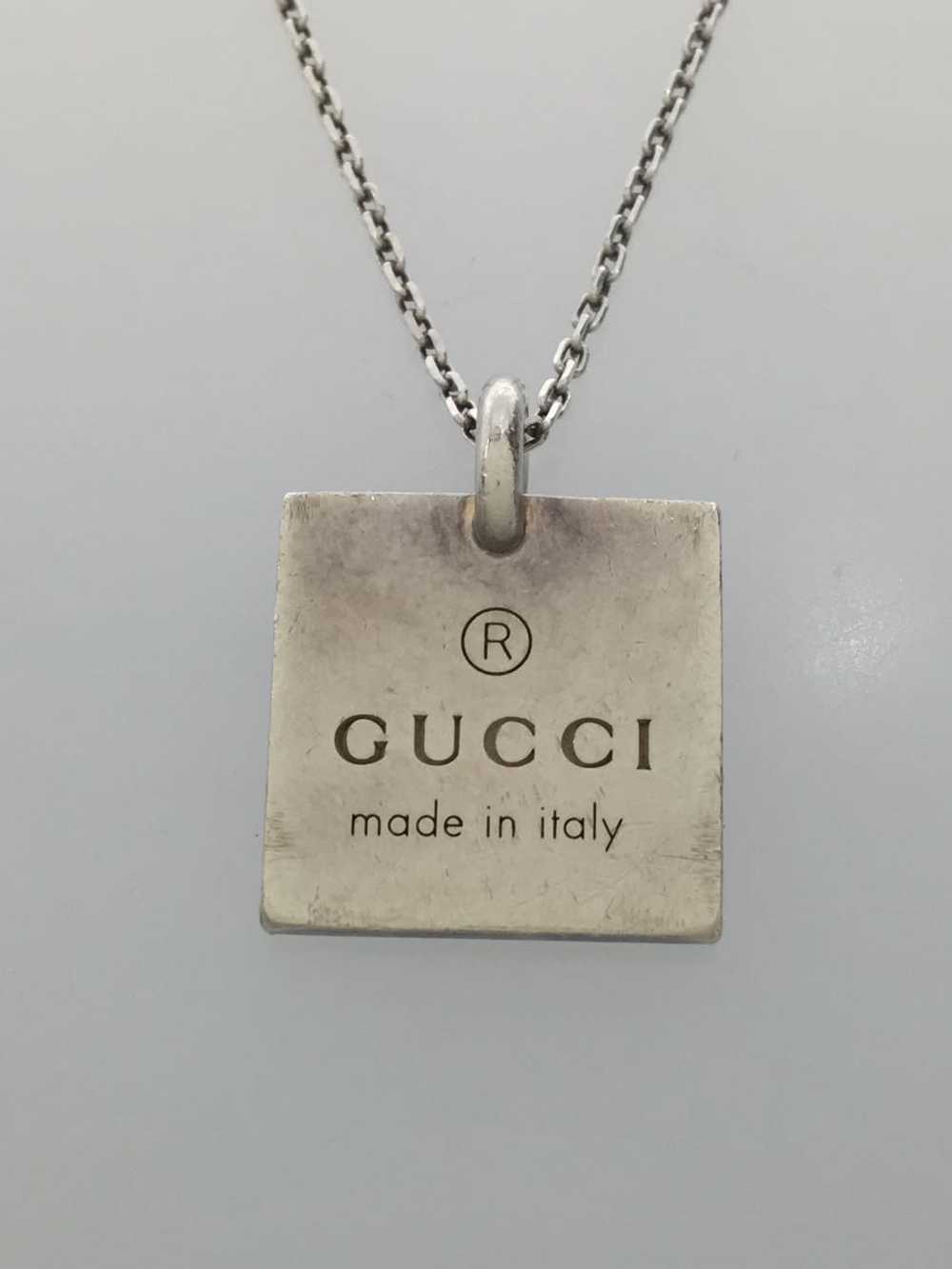 [Japan Used Necklace] Used Gucci Necklace/Sv925/M… - image 4