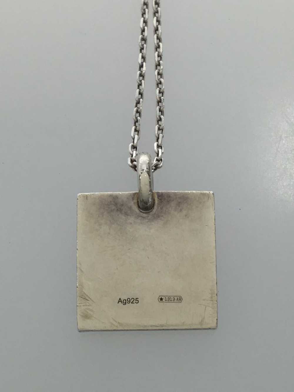 [Japan Used Necklace] Used Gucci Necklace/Sv925/M… - image 5