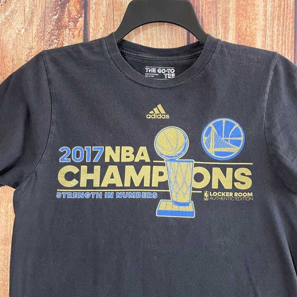 Adidas NBA Golden State Warriors T-Shirt Mens Siz… - image 3