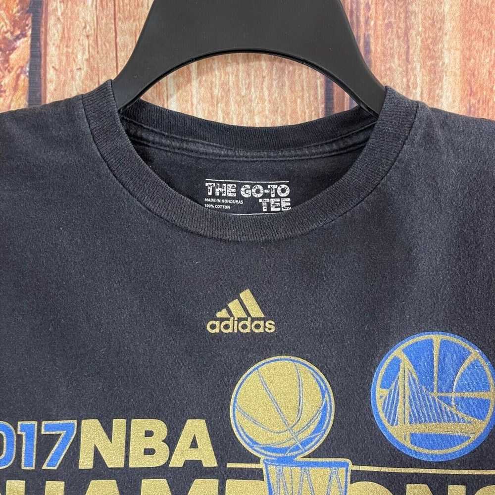 Adidas NBA Golden State Warriors T-Shirt Mens Siz… - image 4