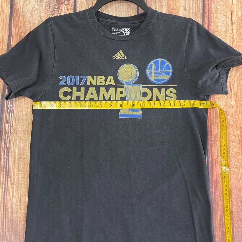 Adidas NBA Golden State Warriors T-Shirt Mens Siz… - image 7
