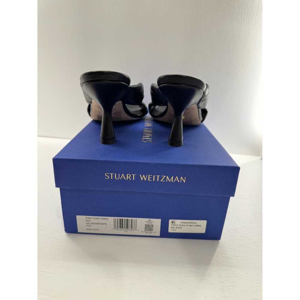 Stuart Weitzman Leather sandal - image 3