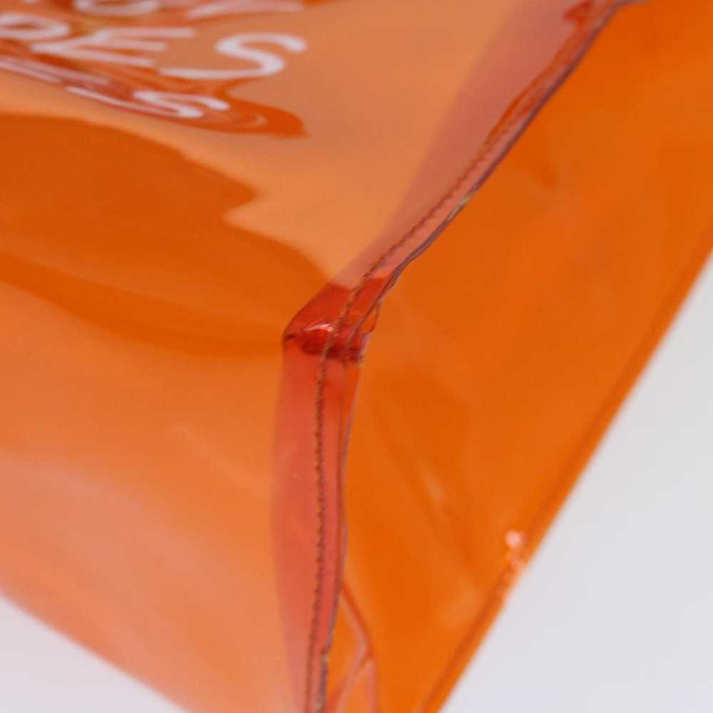 Hermes HERMES Vinyl Kelly Hand Bag Vinyl Orange A… - image 9