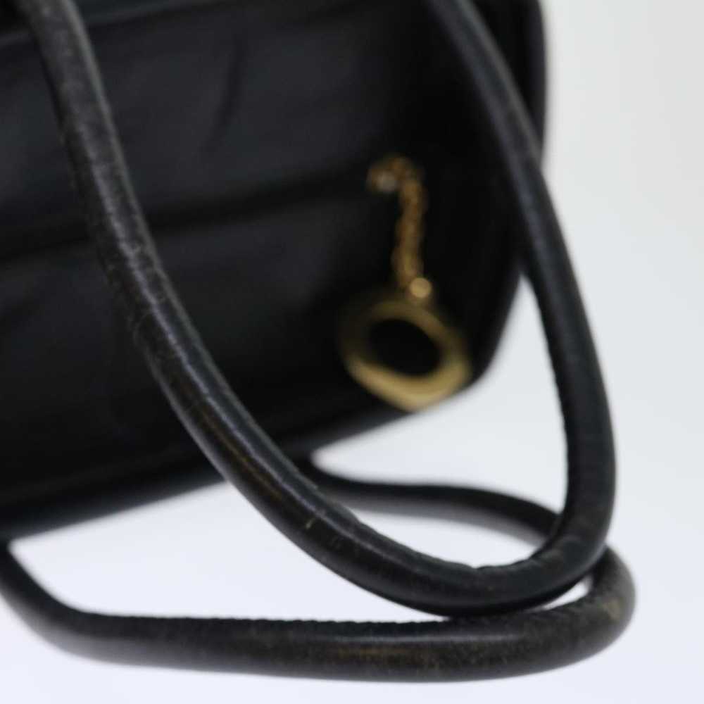 Celine CELINE Hand Bag Nylon Black Auth 70673 - image 7