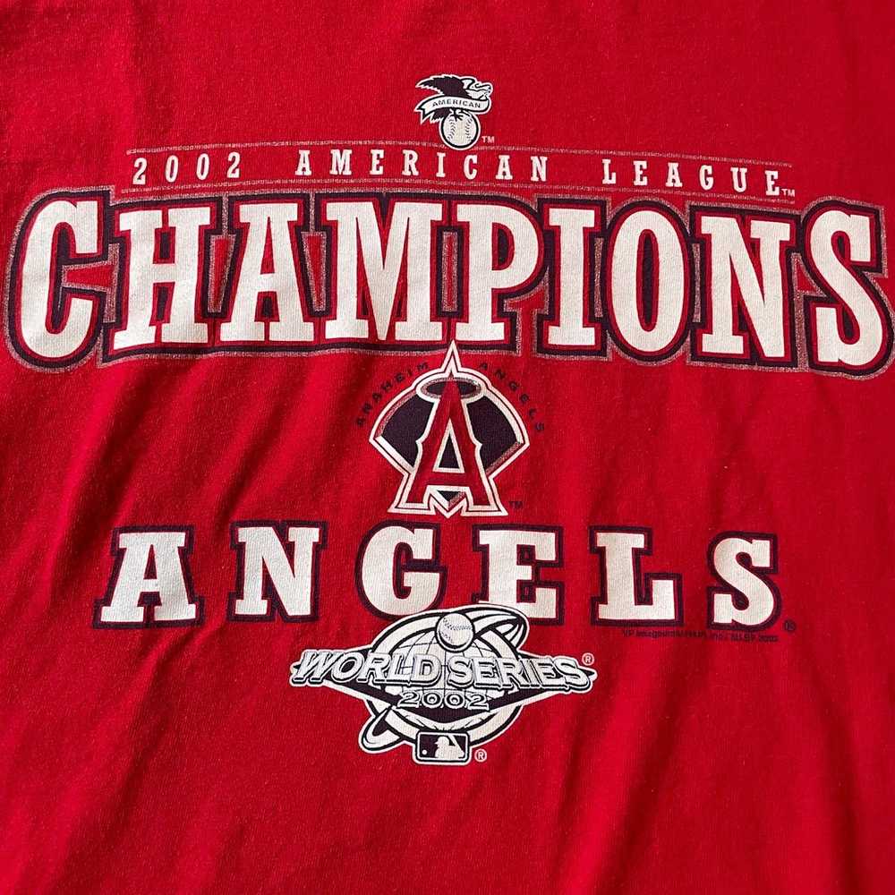 VTG 2002 Los Angeles Angels American League Champ… - image 2