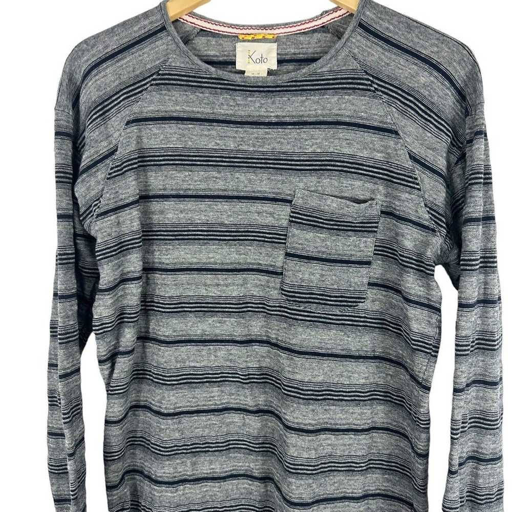 Urban Outfitters Koto Shirt Men's M Long Sleeve S… - image 6