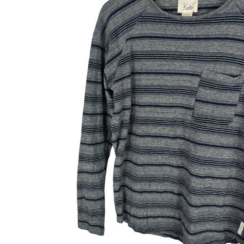 Urban Outfitters Koto Shirt Men's M Long Sleeve S… - image 8