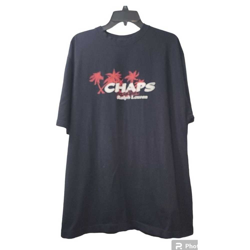 Vintage Chaps Ralph Lauren Tee Shirt XL 100% Cott… - image 1