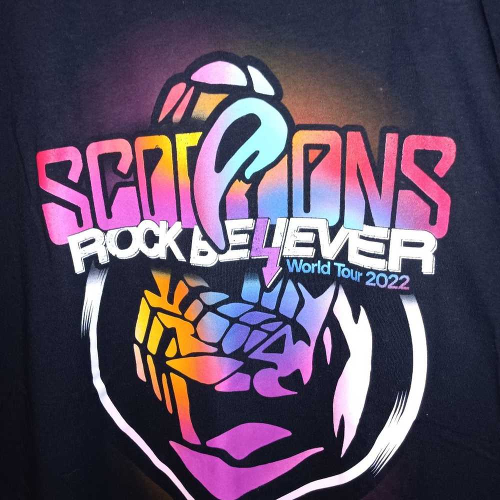 Scorpions 'Rock Believer' 2022 World Tour Graphic… - image 2