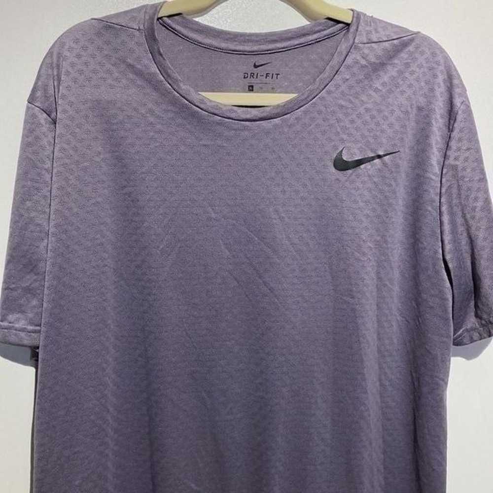 Men’s Nike Dri Fit Gray Tee Shirt Size Extra Large - image 3