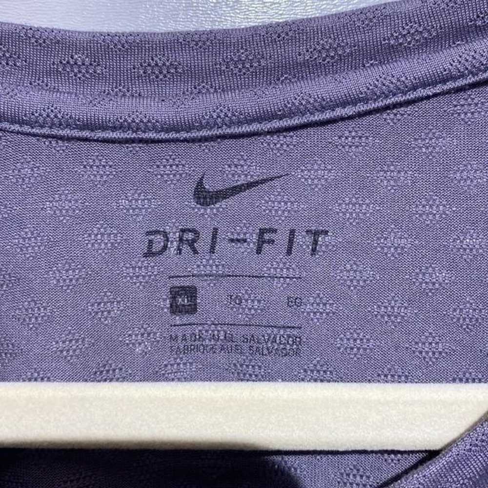 Men’s Nike Dri Fit Gray Tee Shirt Size Extra Large - image 6