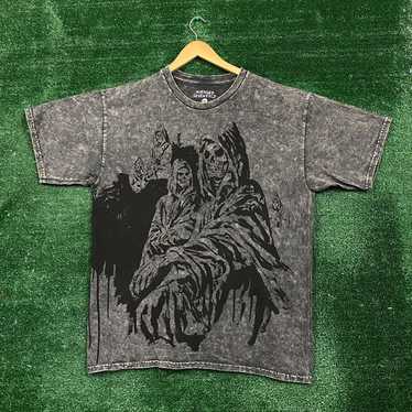 Avenged Sevenfold acid wash Reaper Tshirt size ext