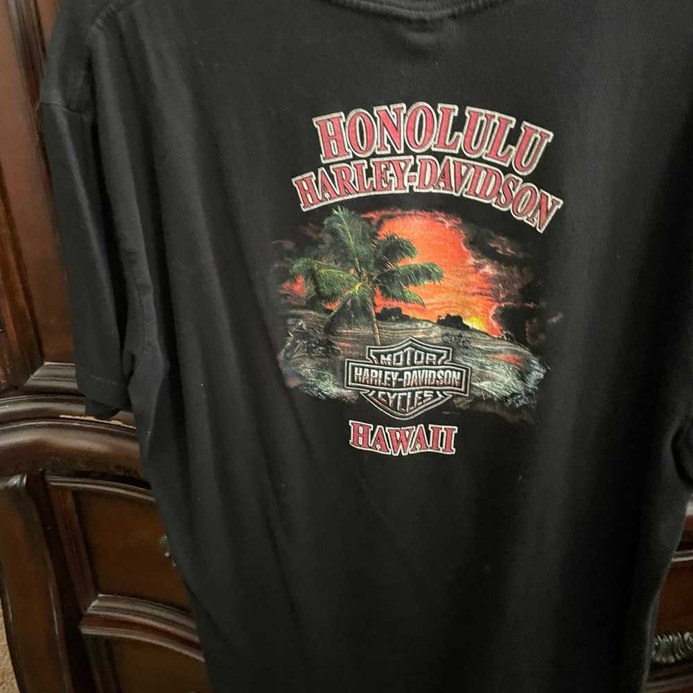Harley Davidson Hawaii Tshirt vintage  sz xl - image 3