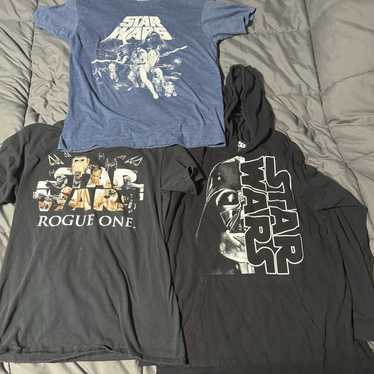 Three Medium Star Wars Shirts