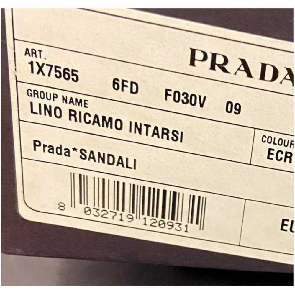 Prada Leather heels - image 3